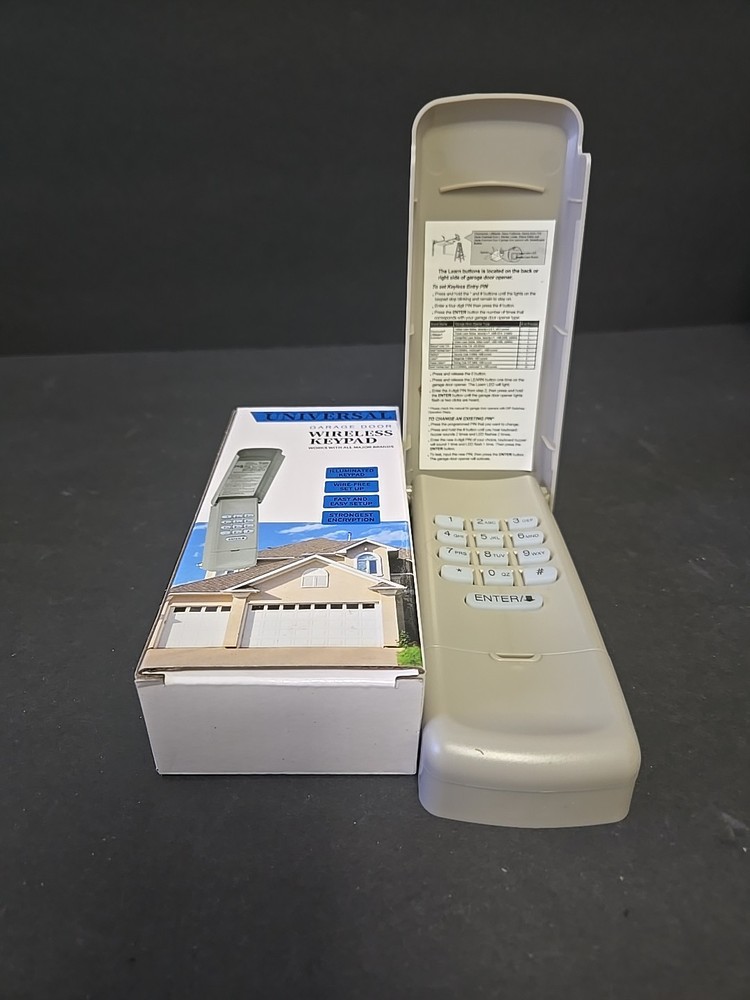 Universal Garage Door Wireless Keypad