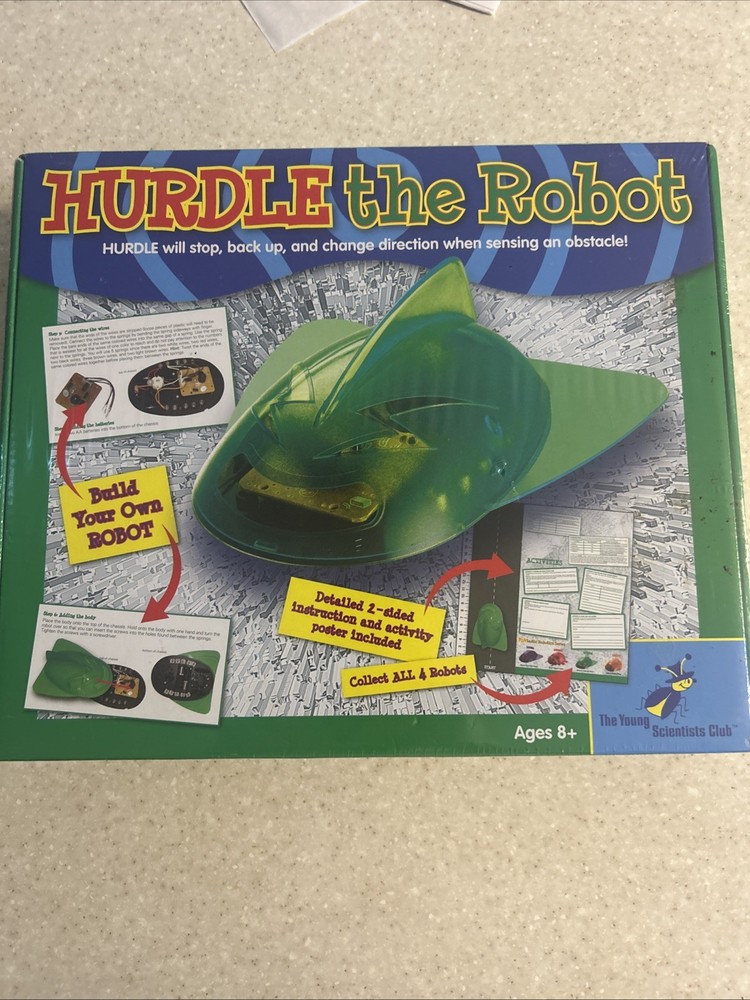 Hurdle the Robot Robotics construction kit for Kids