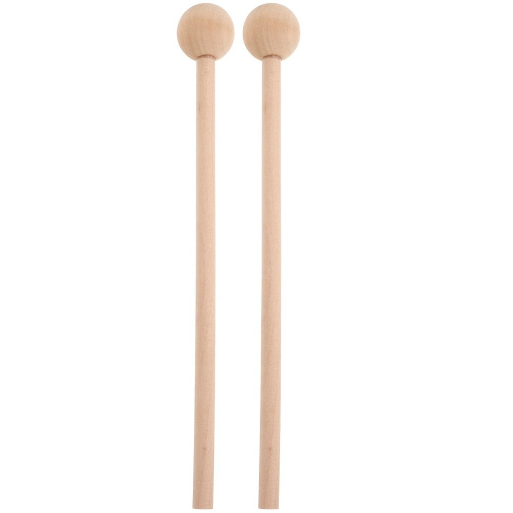 2 Pcs Empty Drum Hammer Xylophone Sticks Bell Mallets Percussion