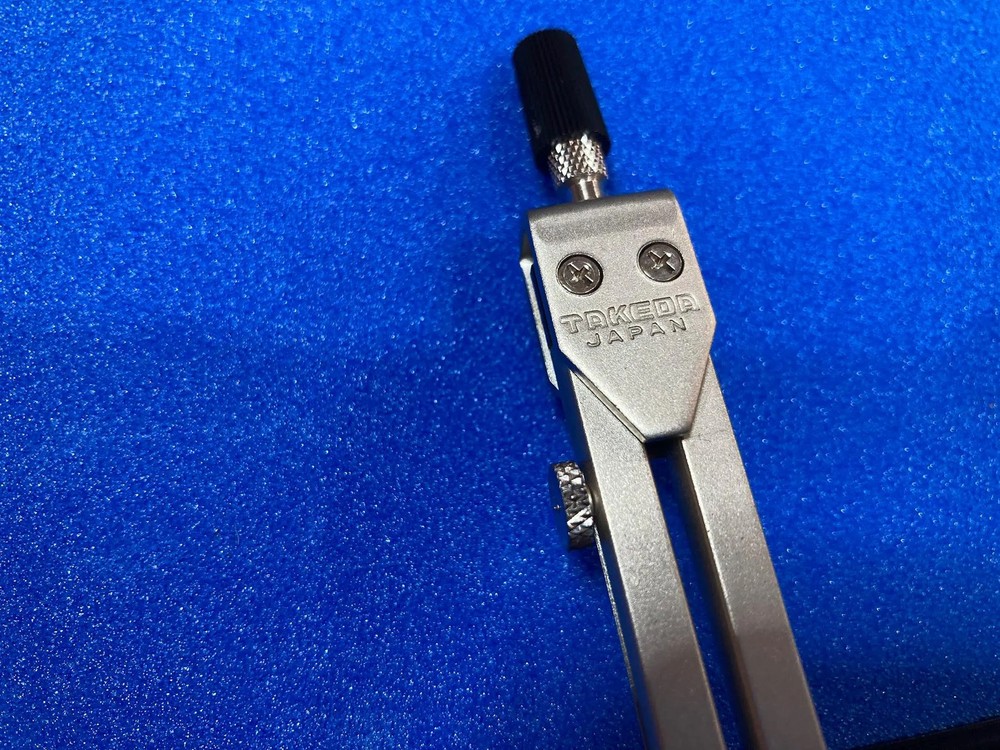 Vintage TAKEDA Drafting Tool Set Precision Compass Japan