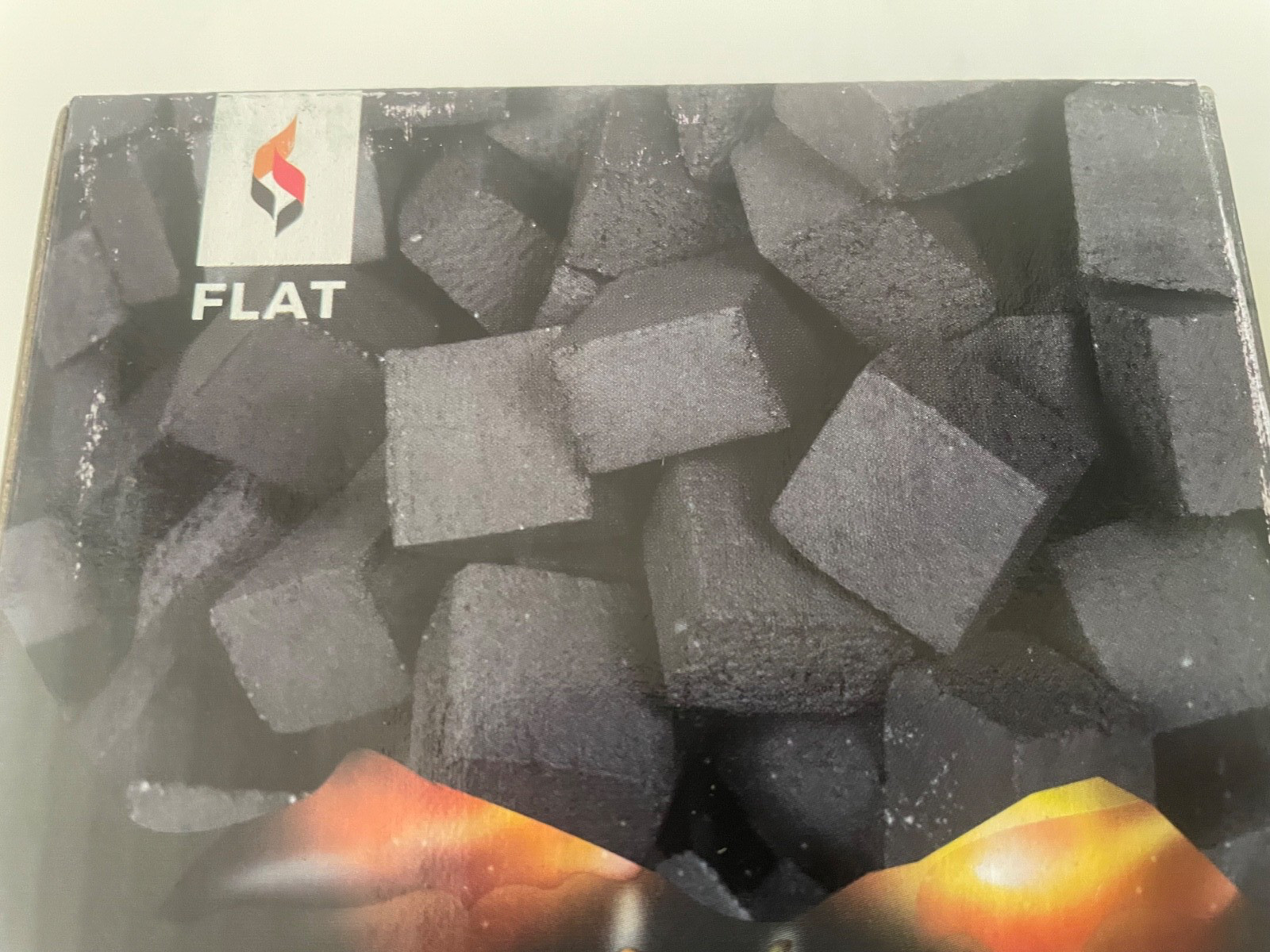 2 Boxes of 108 (216 Pcs) 2KG - Coconut Hookah Charcoal Cubes Shisha FLAT