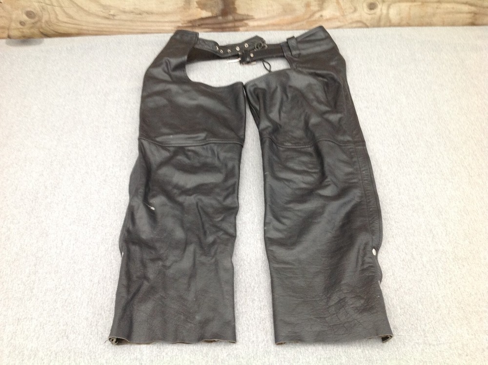 Xelement Leather Chaps, Size 40