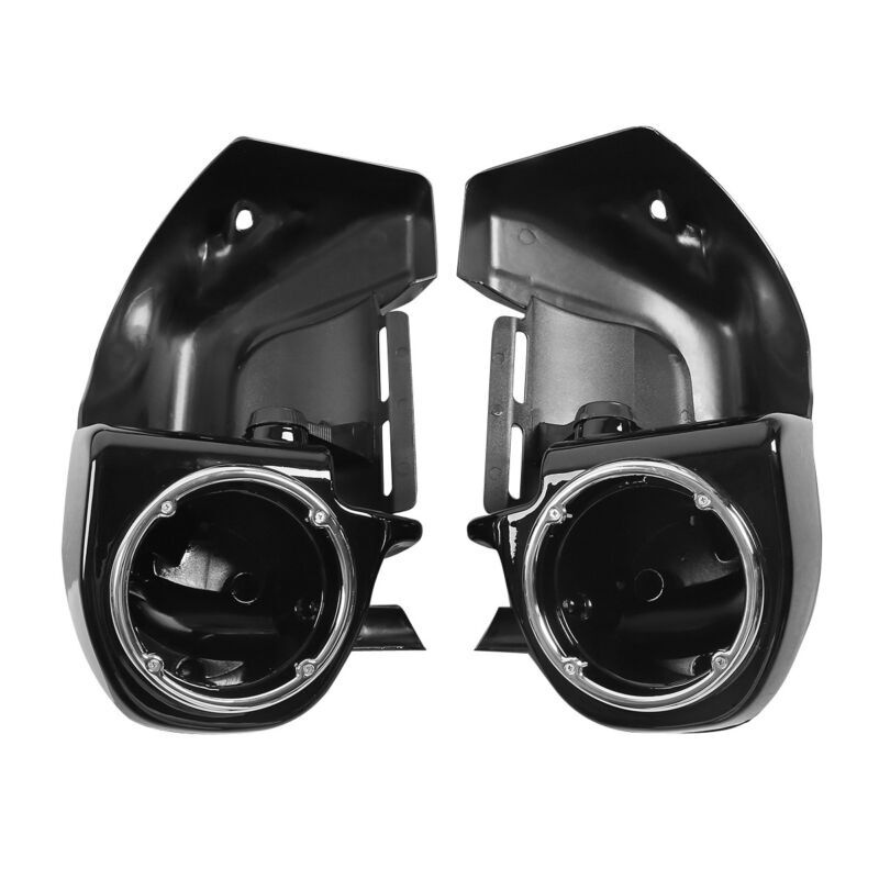 6.5" Speaker Box Pods Lower Vented Leg Fairings Fit For Harley Touring 1983-2013
