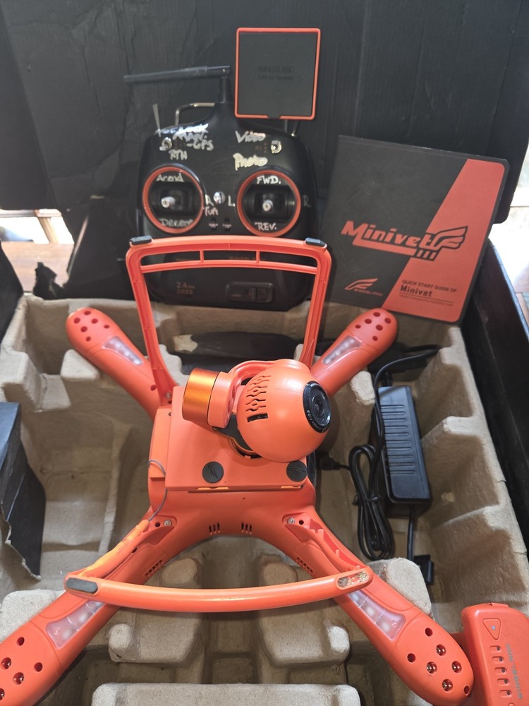 Wingsland Drone Minivet Quadcopter Camera Used