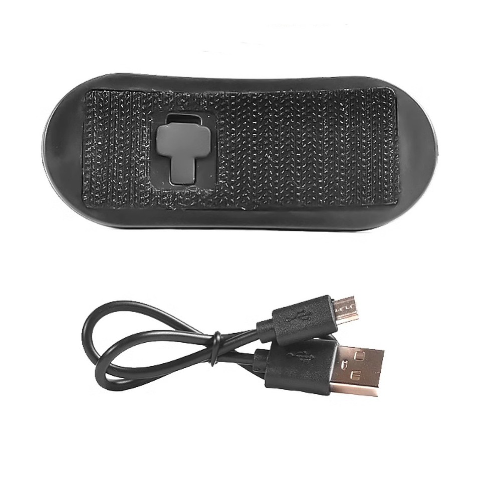 Waterproof Motorcycle Rear LED Helmet Light USB Rechargeable Light Replacement