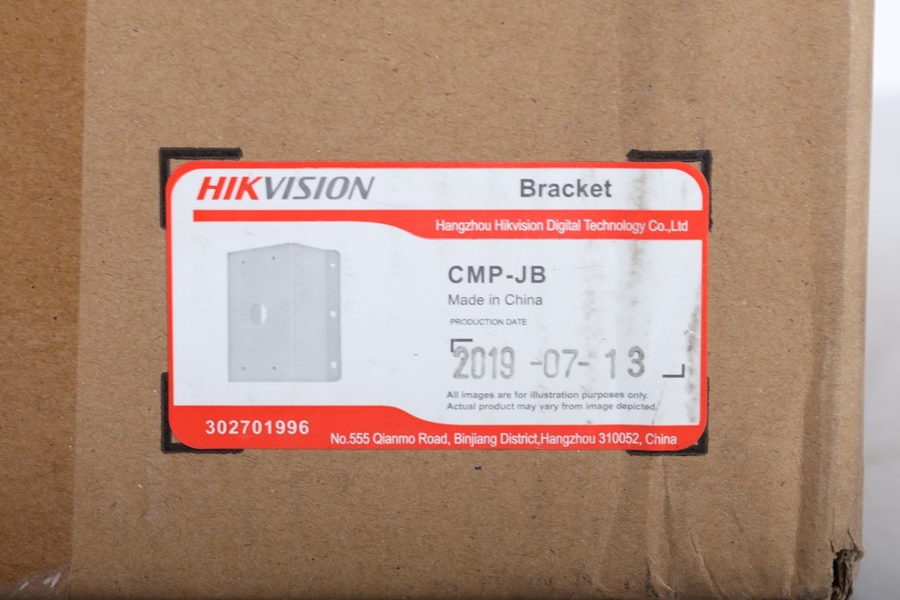 Hikvision CMP-JB Mounting Bracket - NEW Sealed