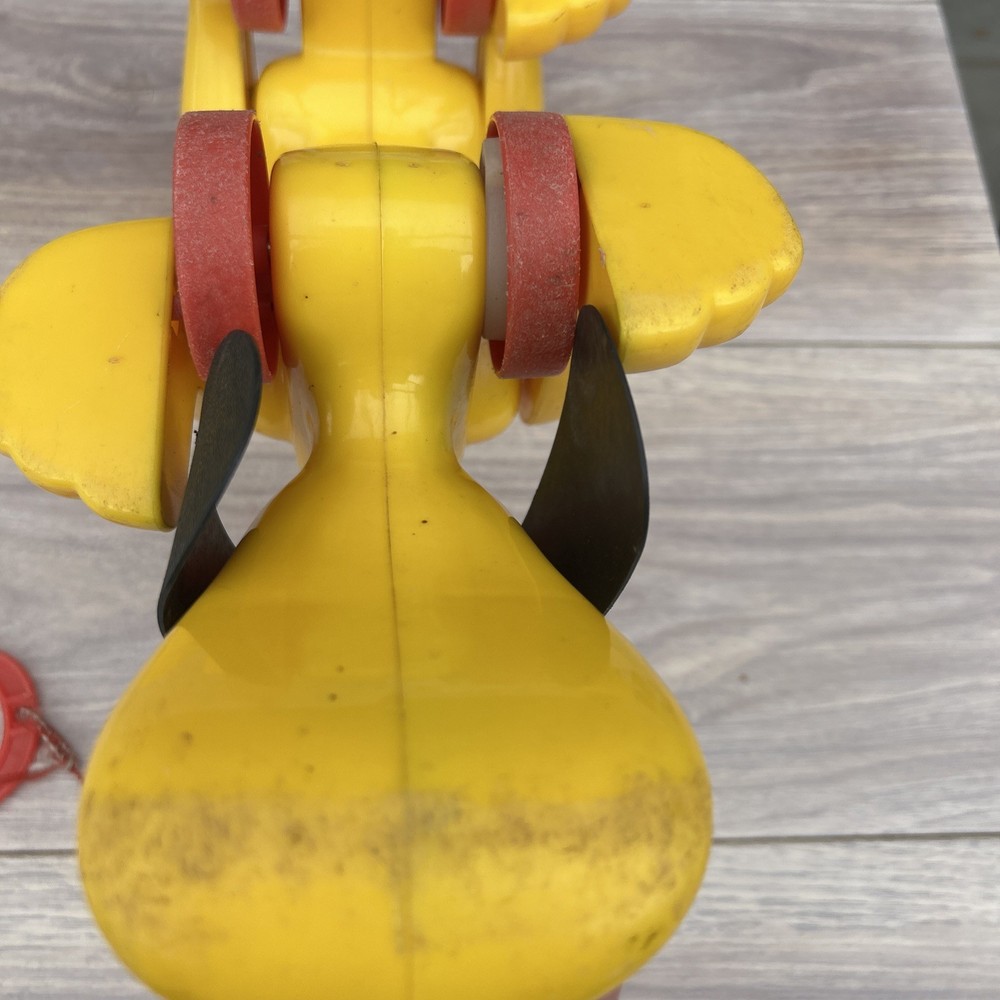 Original Vintage 1970'S Pull Along Walking dog.