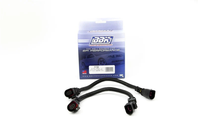 BBK 1112 Mustang GT Front O2 Sensor Wire Harness Extensions 12 (pair)