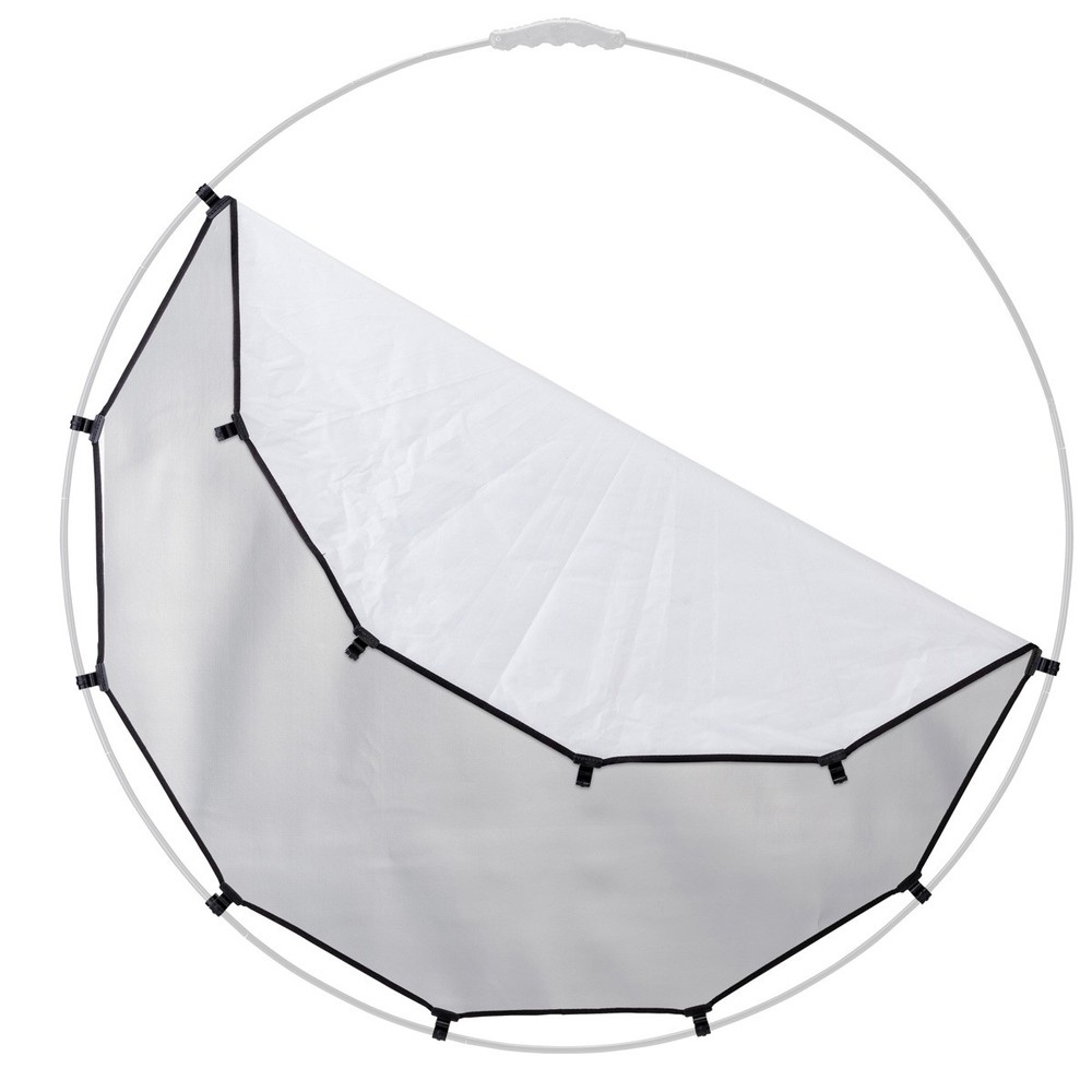 Manfrotto HaloCompact Plus Reflector Cover, 38", Silver/White