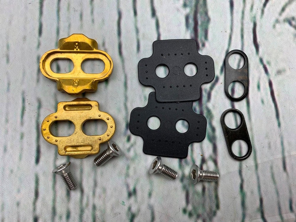 Standard Release Premium Bicycle Cleat Kit Black