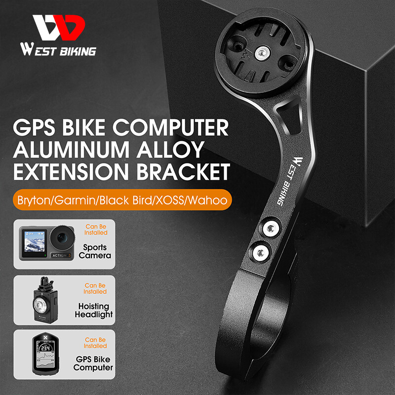 Bicycle GPS Computer Camera Mount Holder for Handlebar Garmin/Bryton/Wahoo