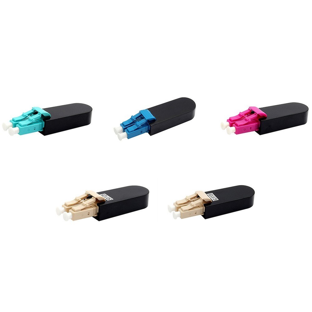 Sturdy LC/UPC Fiber Optic Loopback Adapter Connectors for Secure Connectivity