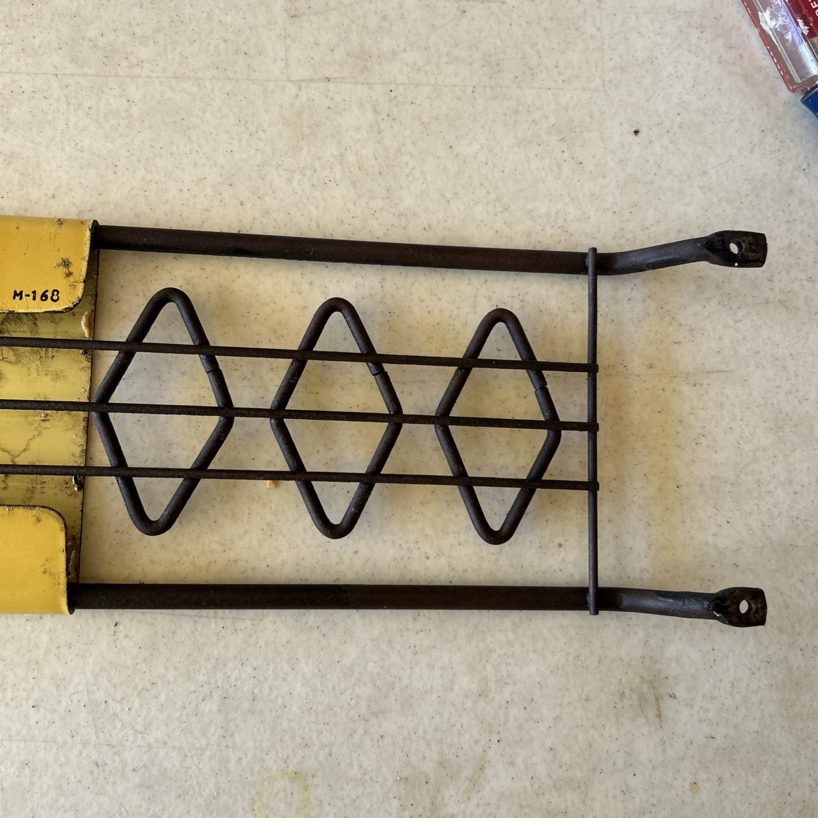 Vintage Have A Pepsi-Cola" Advertising Soda Screen Door Pull Push Bar Expandable