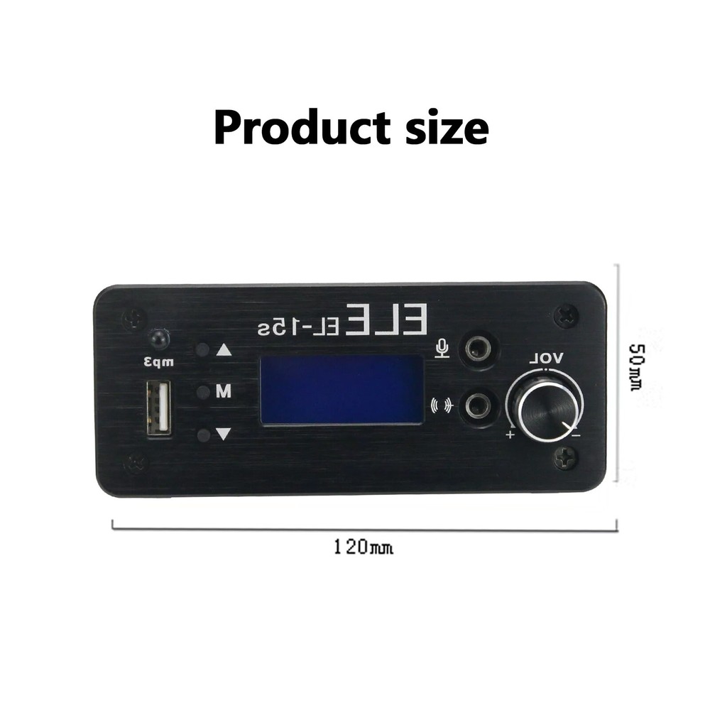 EL-15S 0.1-7W FM Wireless Broadcast Transmitter w/ Antenna For U Disk MP3 os
