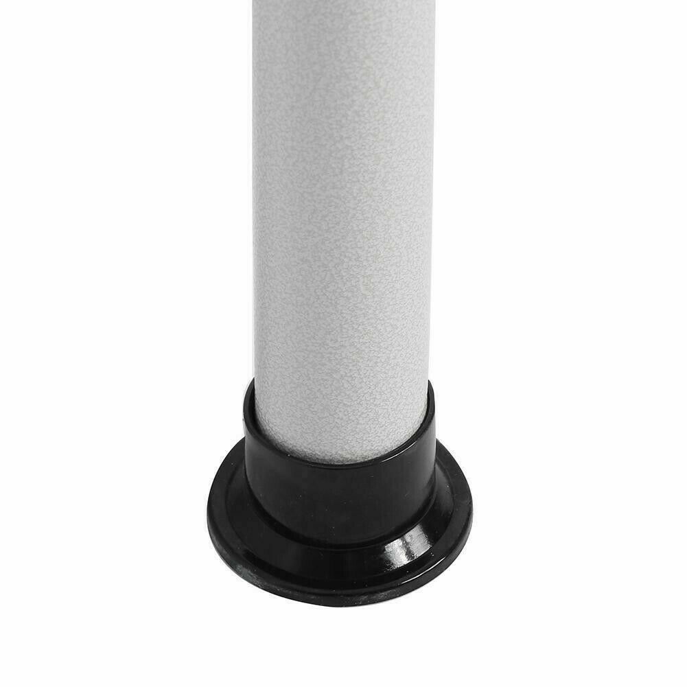 3x4 Heavy Duty Adjustable Garment Rack Clothing Pole Closet Rod Organizer IVORY