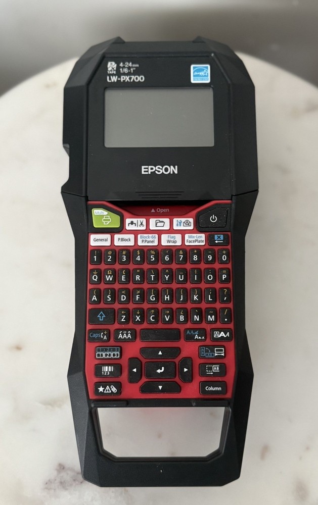 Epson LW-PX700 Industrial Label Maker Portable Printer