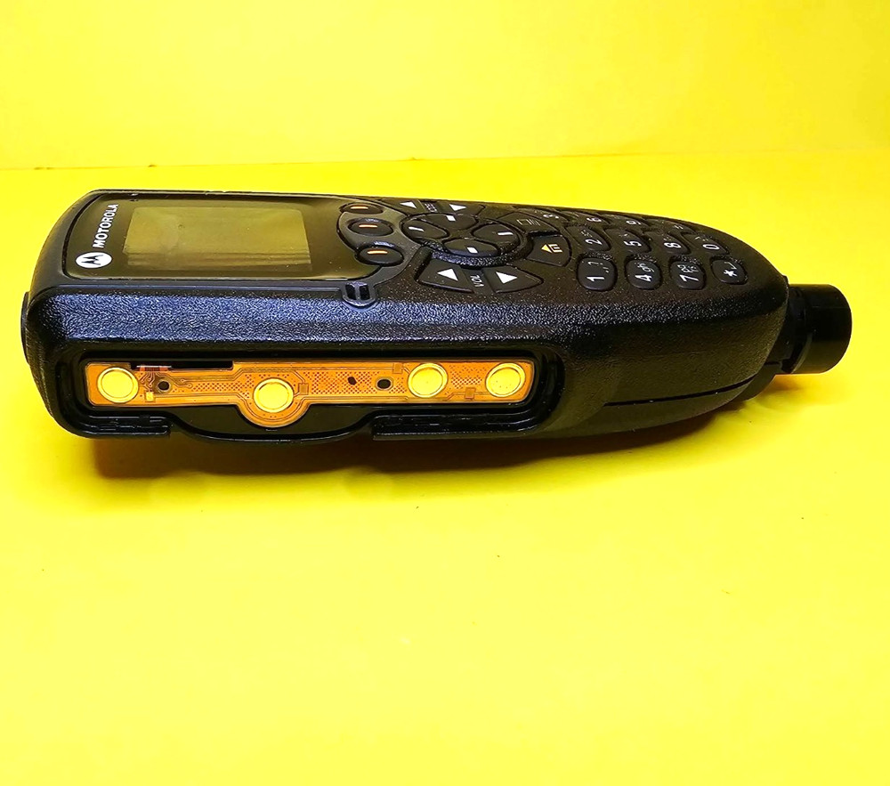 ⚡UNTESTED+MISSING SIDE BUTTONS⚡MOTOROLA PMUN1034F O3 CONTROL HEAD ERGONOMIC PTT⚡