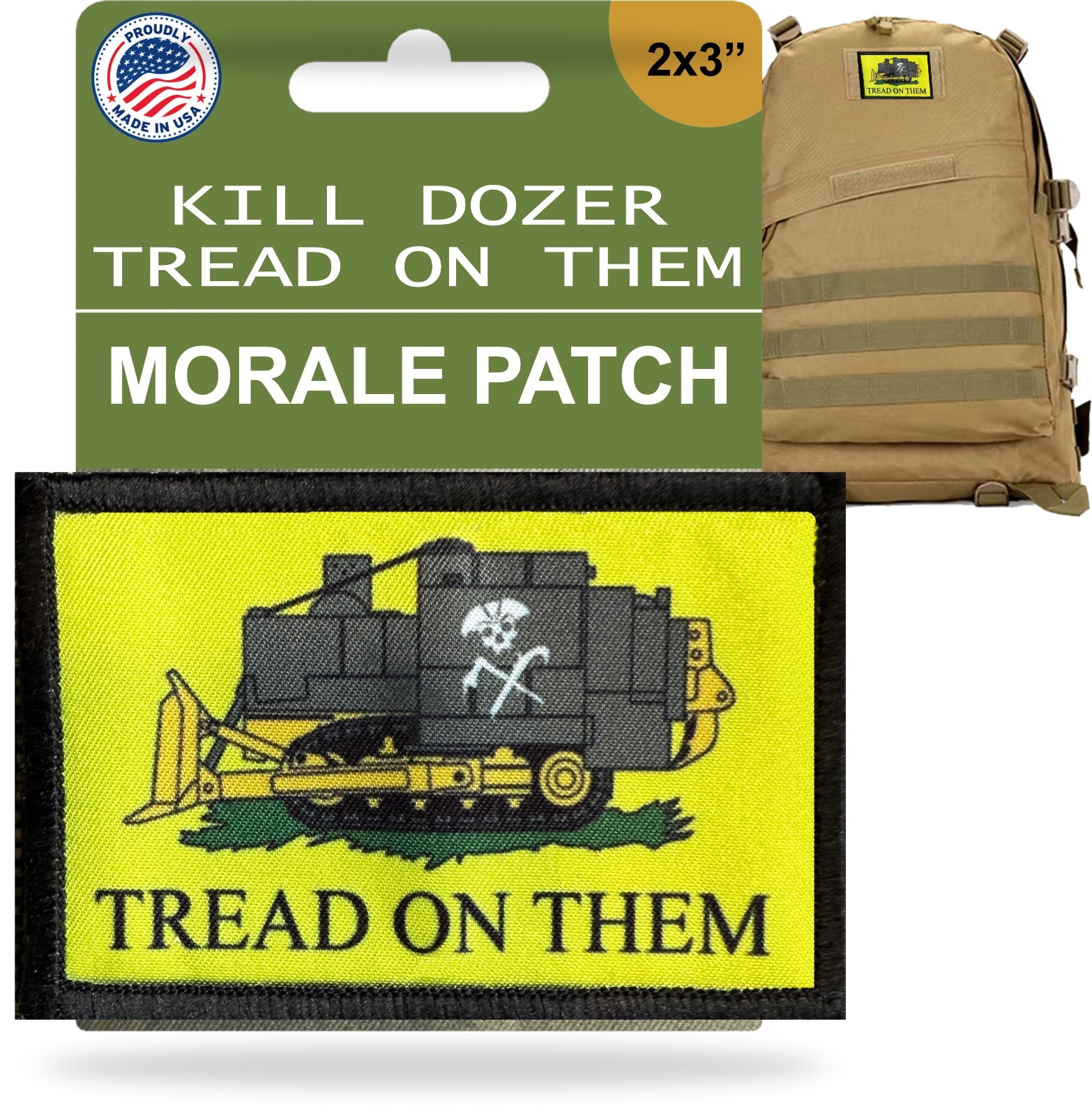 Slow is Smooth Smooth Is Fast Morale Patch Tactical Army Military Tactical Sloth