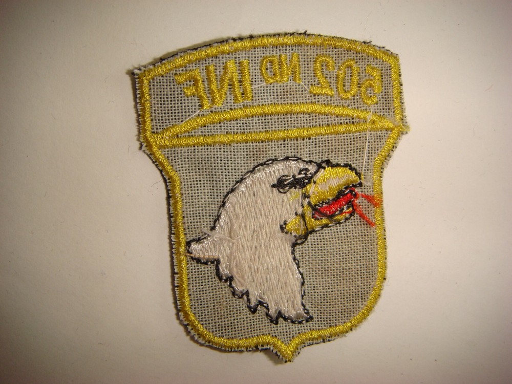 US 502nd INFANTRY REGIMENT, VIETNAM WAR BERET PATCH