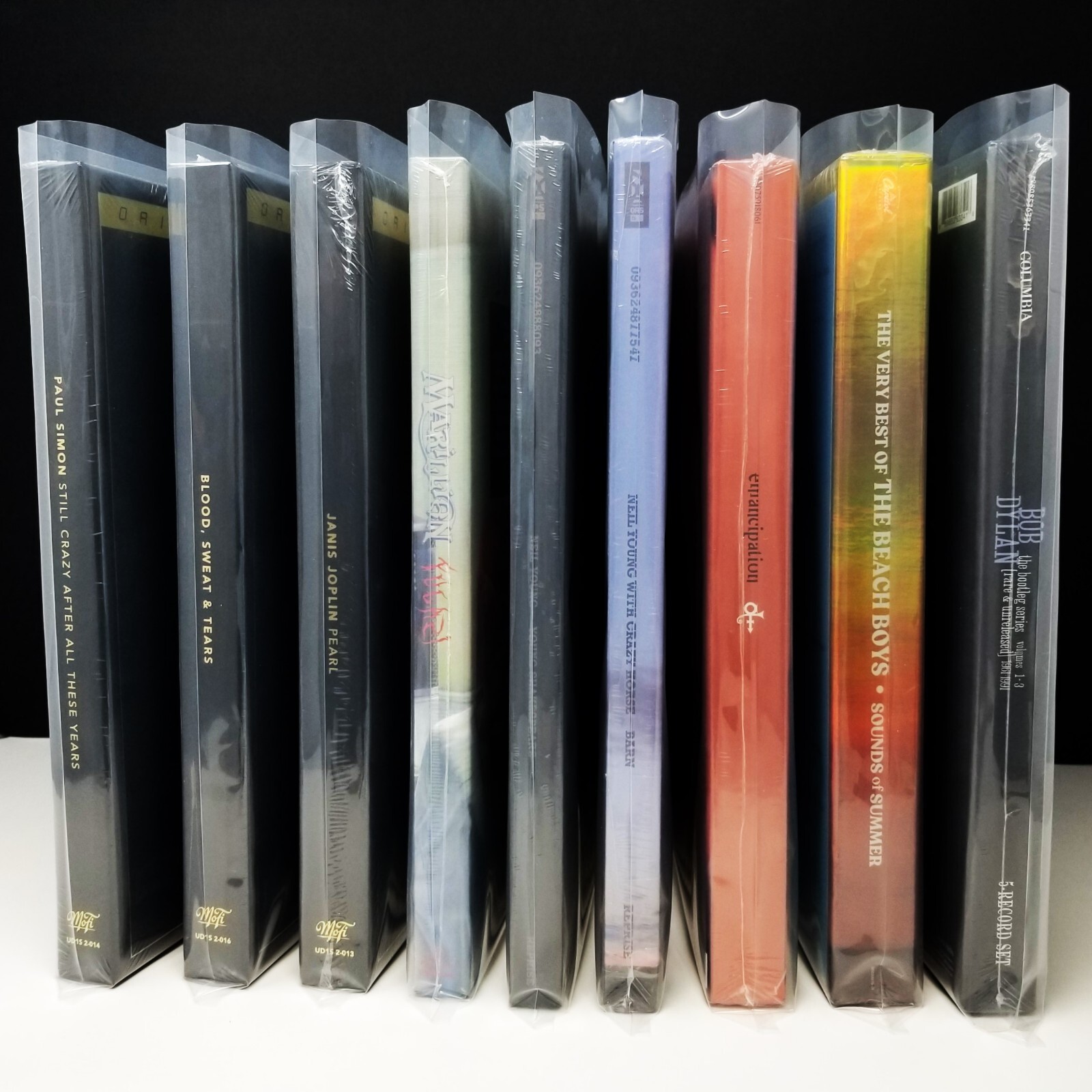 10 Box Set Outer Sleeves - Mofi One Step Mfsl - 4mil 33rpm LP Vinyl Record Album