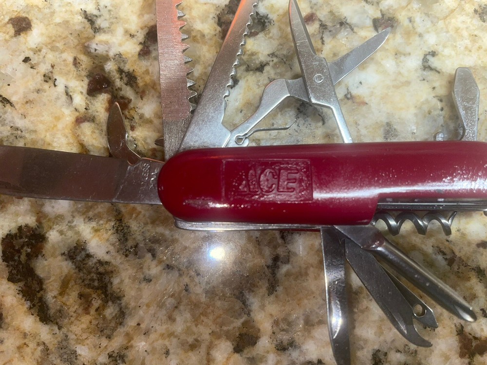 Ace Folding Utility Knife Camping Multi-Tool 11 Tools