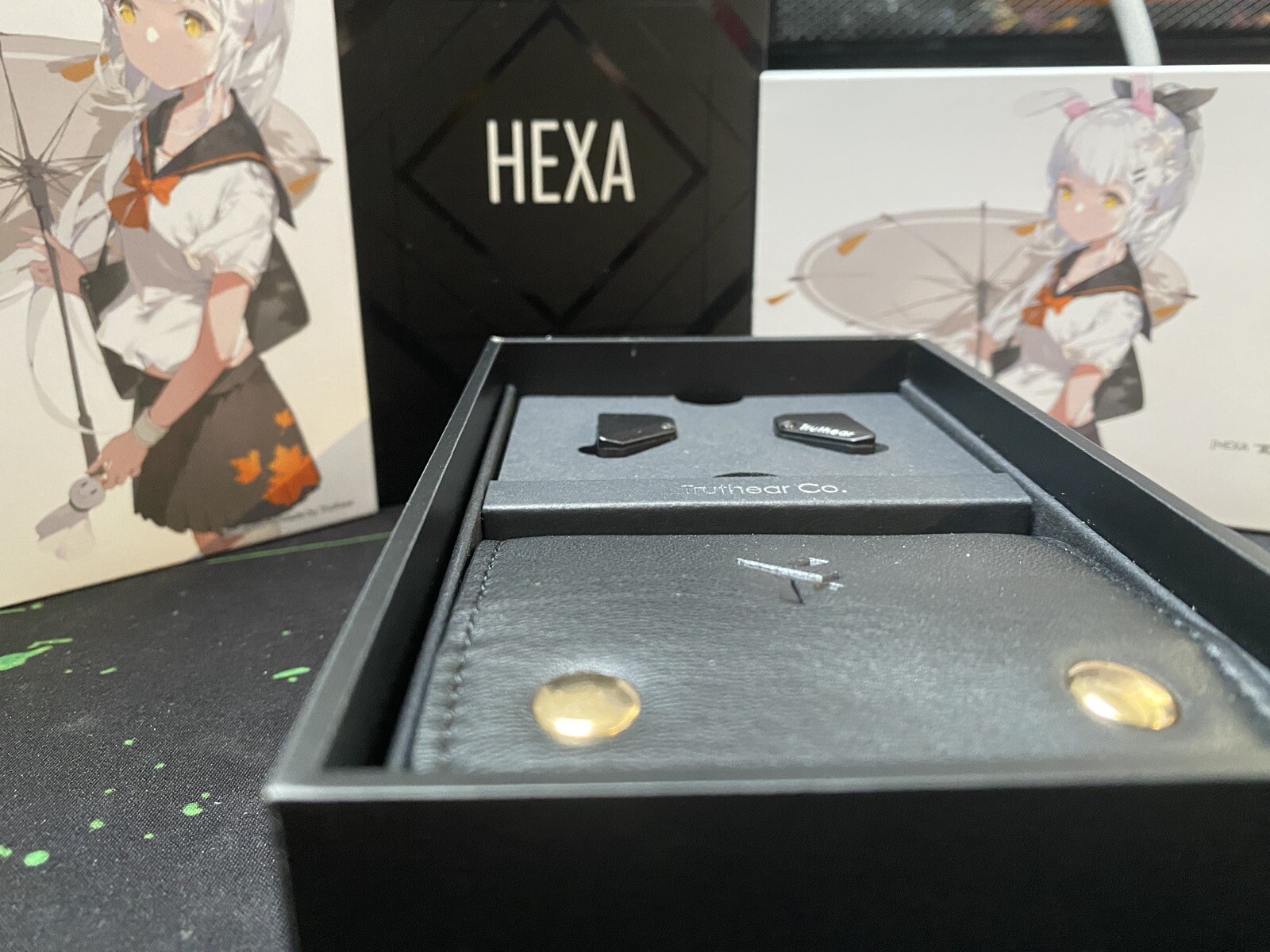 Fanmusic Truthear Hexa 1DD+3BA Hybird Earphones with 0.78 2Pin Cable Earbuds
