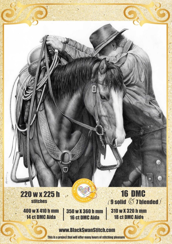 Only The Brave 871 Chart Counted Cross Stitch Pattern