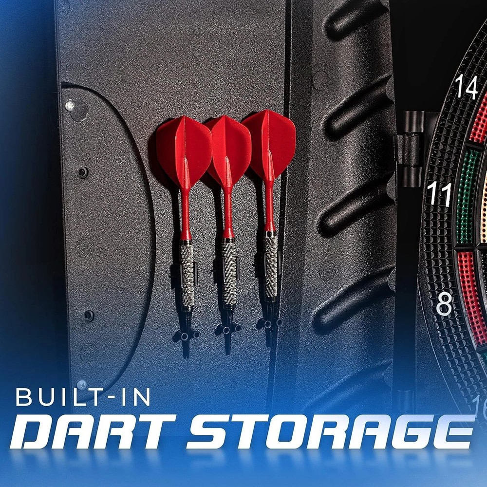 Electronic Dart Board Sets - Soft Tip Electric Dartboard with Digital Scorebo...