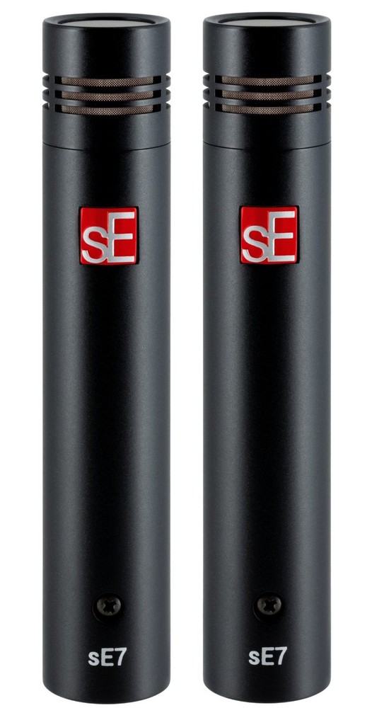 Pair Se Electronics sE7 Small-Diaphragm Condenser Microphones Recording Mics