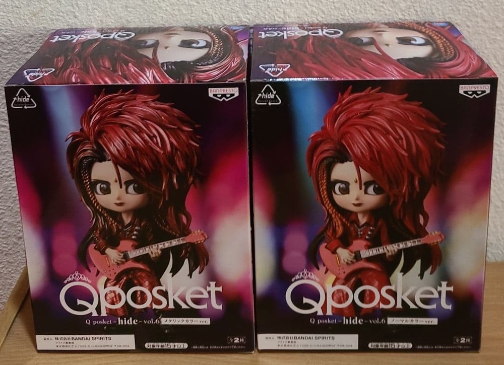 [Unopened] hide Qposket vol.6 Metallic Normal Set