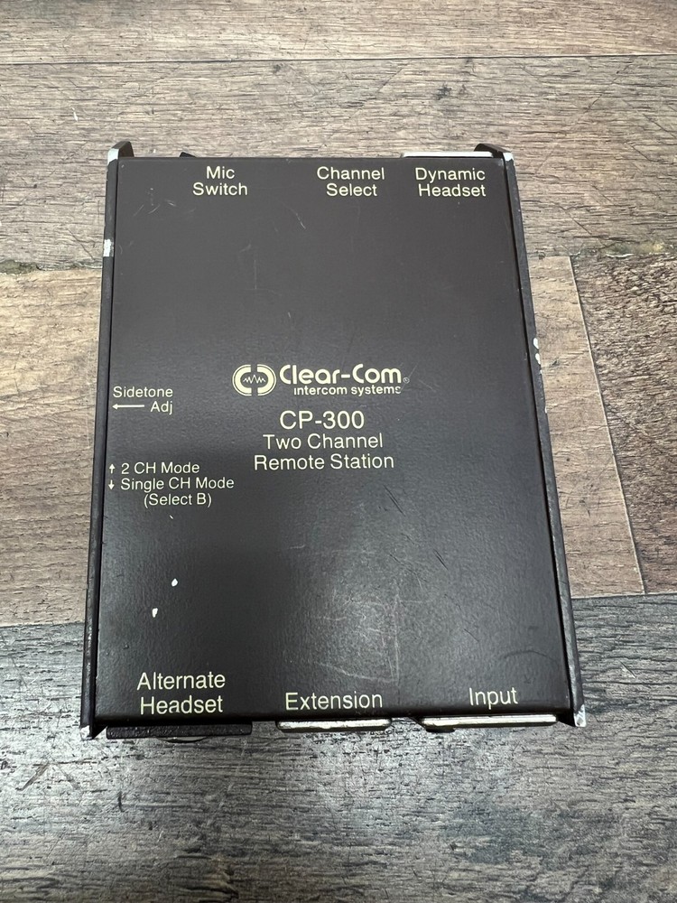 Clear-Com CP-300 Two Channel Intercom Beltpack