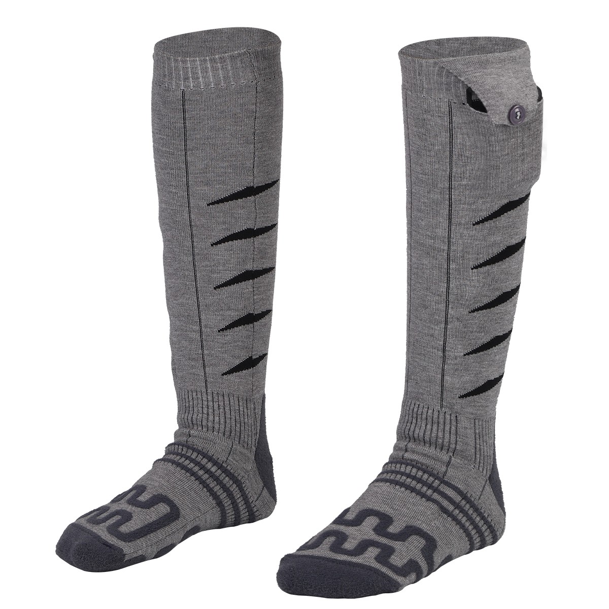 Rechargeable Electric 5000mAh Battery Heated Socks Men Women Winter Foot Warmer