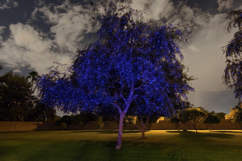 SPARKLE MAGIC LASER LIGHT- BLUE
