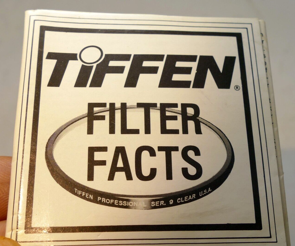 Tiffen Filter System Guide Brochure product list