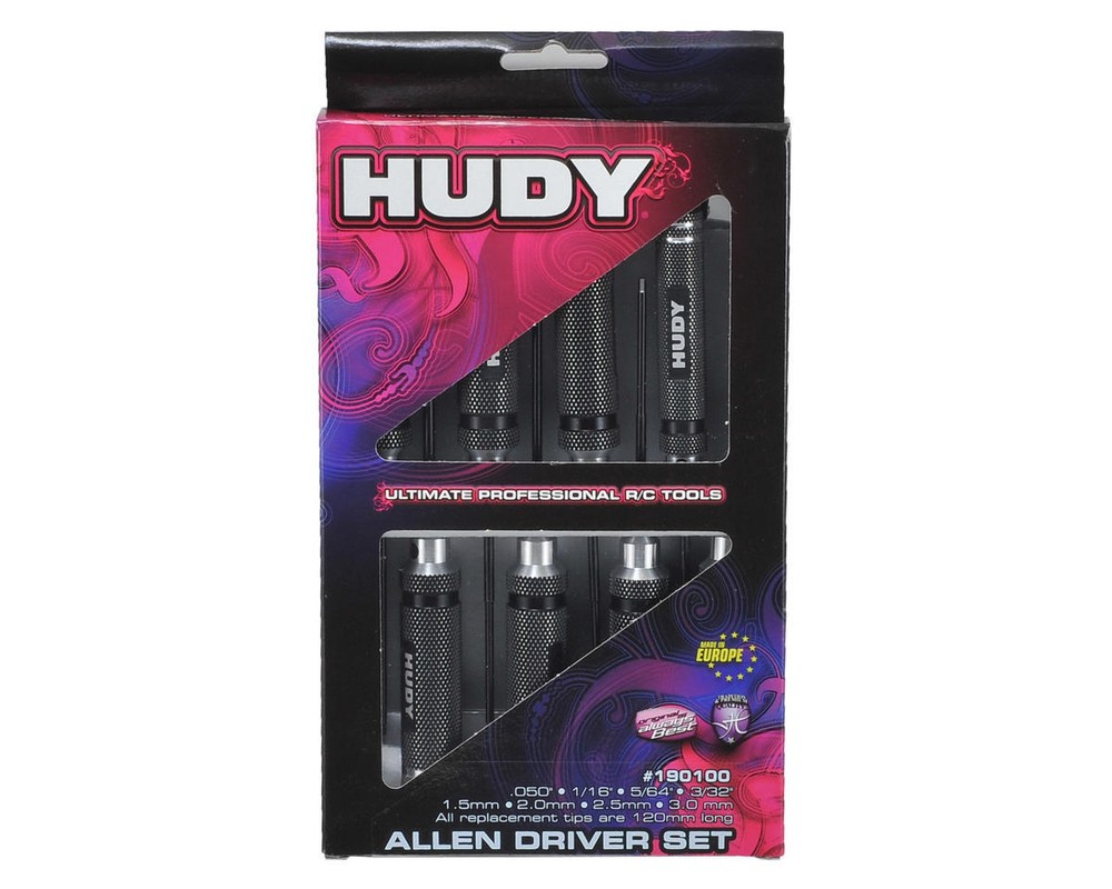 Hudy Metric/Standard Hex Driver Set (8) [HUD190100]