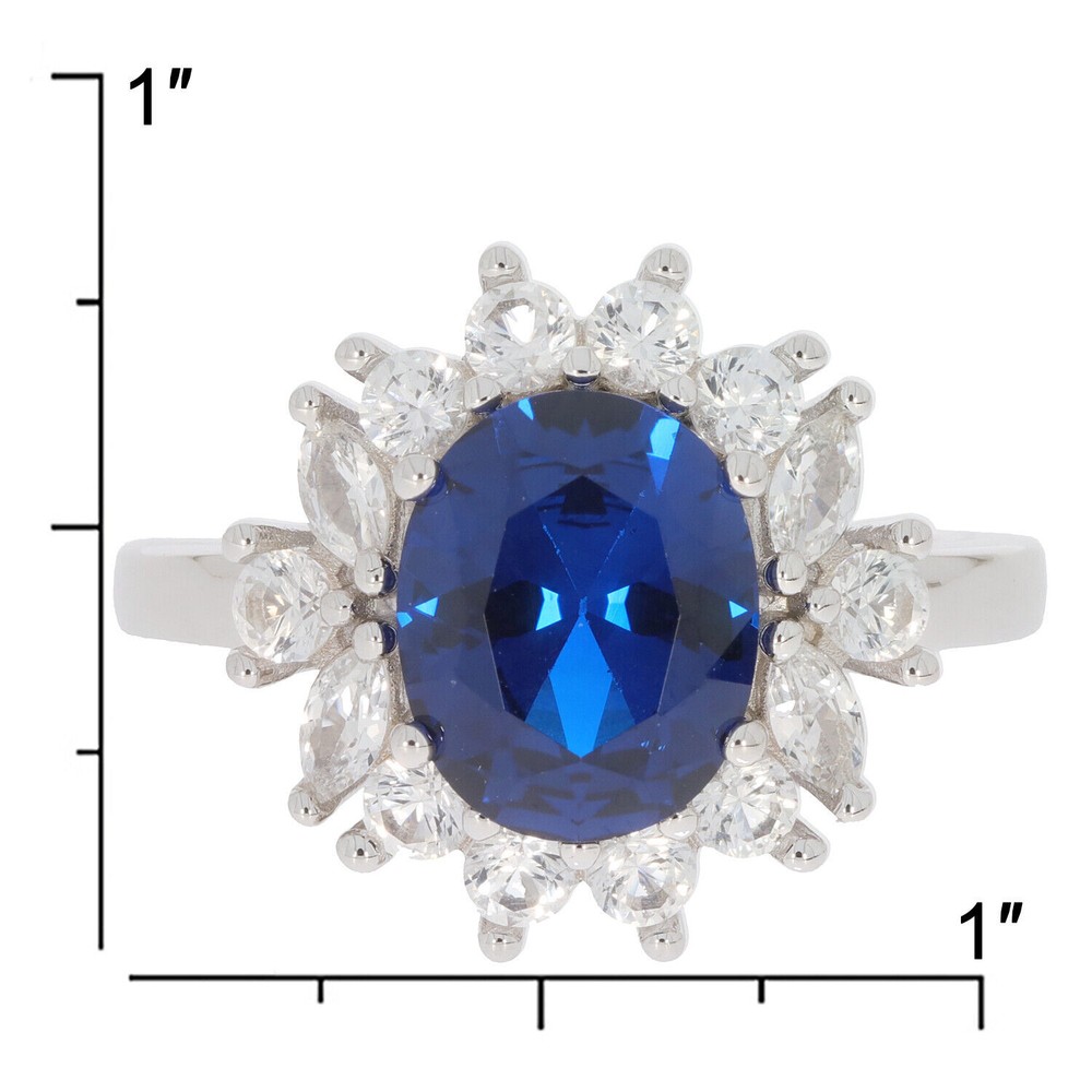 Sterling Silver Semi Mount Ring Setting Oval OV 10X8mm