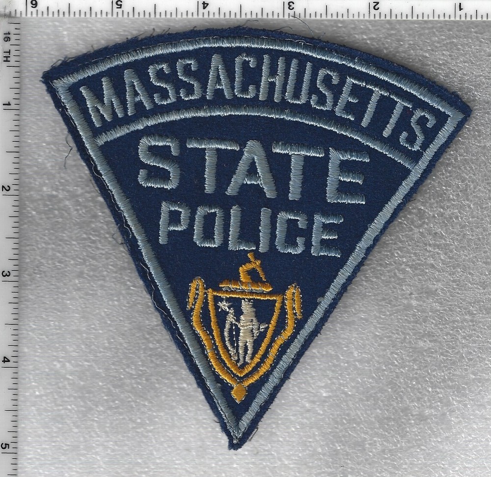 State Police  (Massachusetts)  Uniform Take-Off  Shoulder Patch