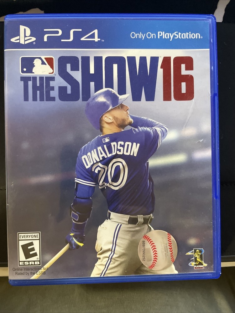PS4 MLB The Show16 Case Only