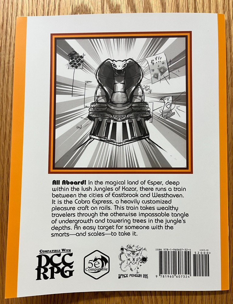 The Cobra Express - DCC / Dungeons & Dragons 5E
