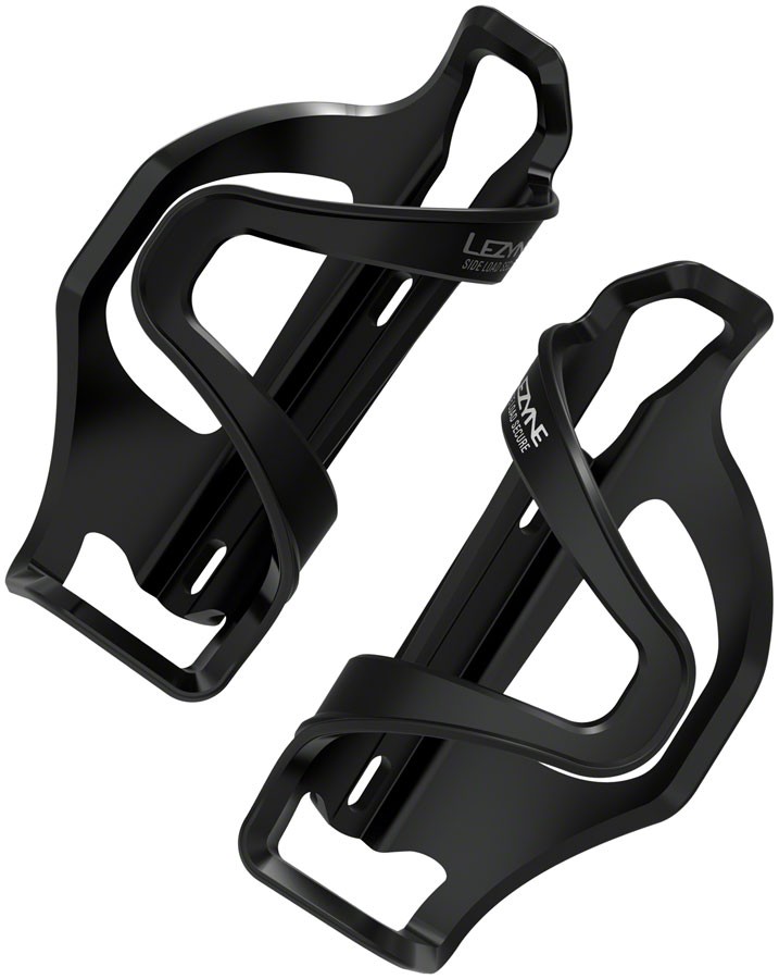 Lezyne Flow Side Load Bottle Cage, Composite, 1 right, 1 left loading, Black