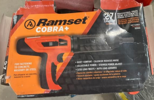 Ramset 16944 Cobra+ w/AUTO Load Advance + Case
