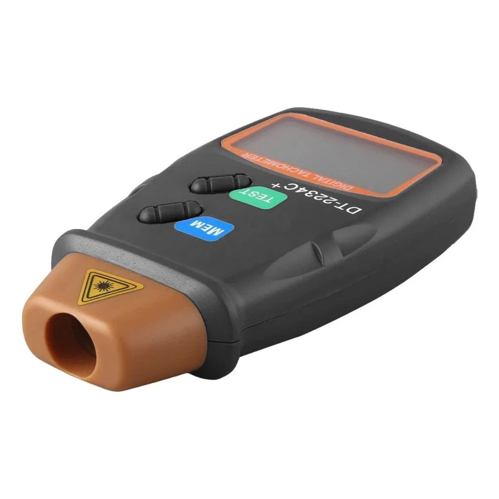 Non Contact Tachometer Digital for Motor RPM with Memory Function LCD Screen
