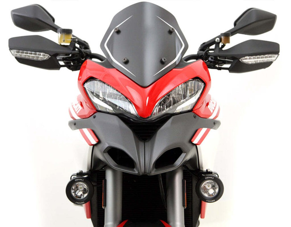 Denali Auxiliary Light Mounting Bracket For Ducati Multistrada 1200/S Models