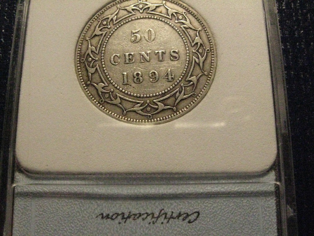1894 Newfoundland coin set