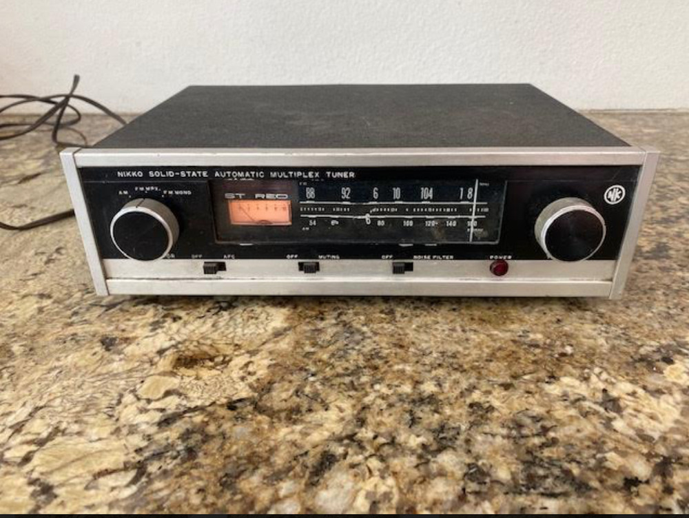 Nikko Solid State Automatic Multiplex Tuner- Parts/repair