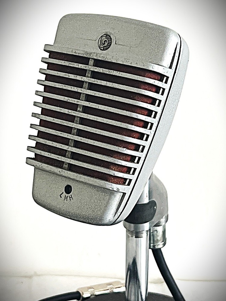 Vintage 1960's Shure 51 Sonodyne Dynamic Microphone, original element, nice!