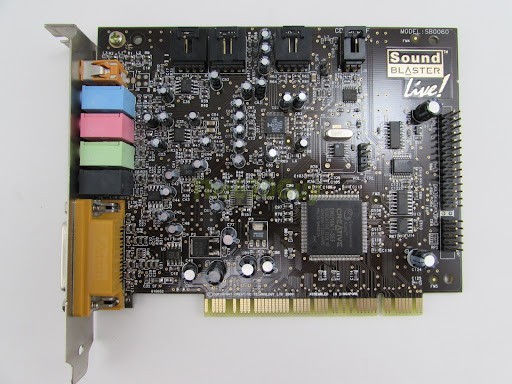 Creative Sound Blaster Live SB0060 Tested Working