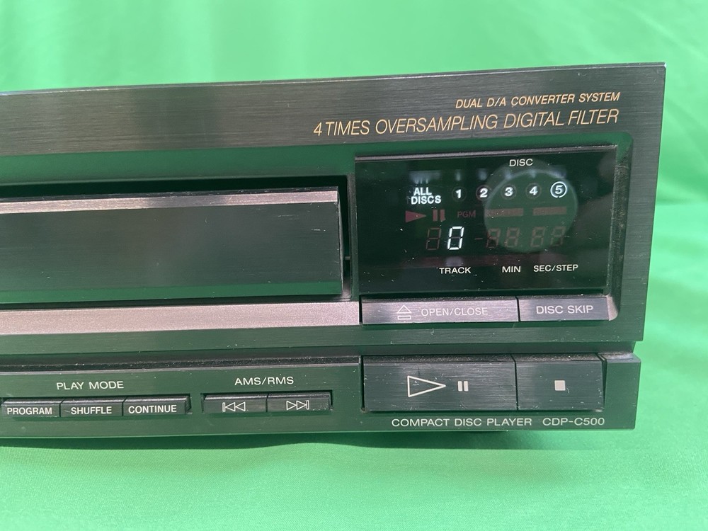 Sony CDP-CE500 5 Disc CD Changer/Player