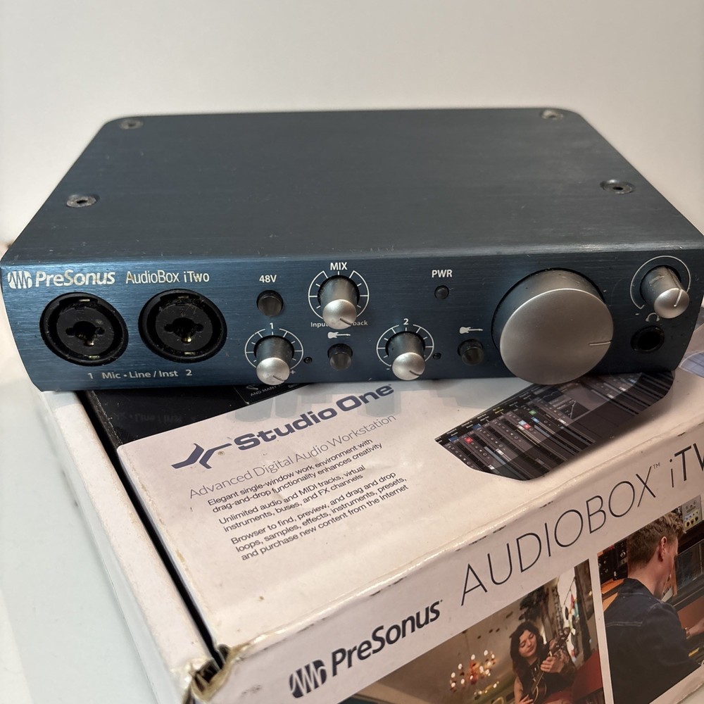 Presonus AudioBox iTwo 2X2 USB iPad/PC/Mac Recording System