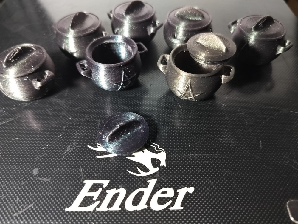 Mini 3d Printed Cauldron